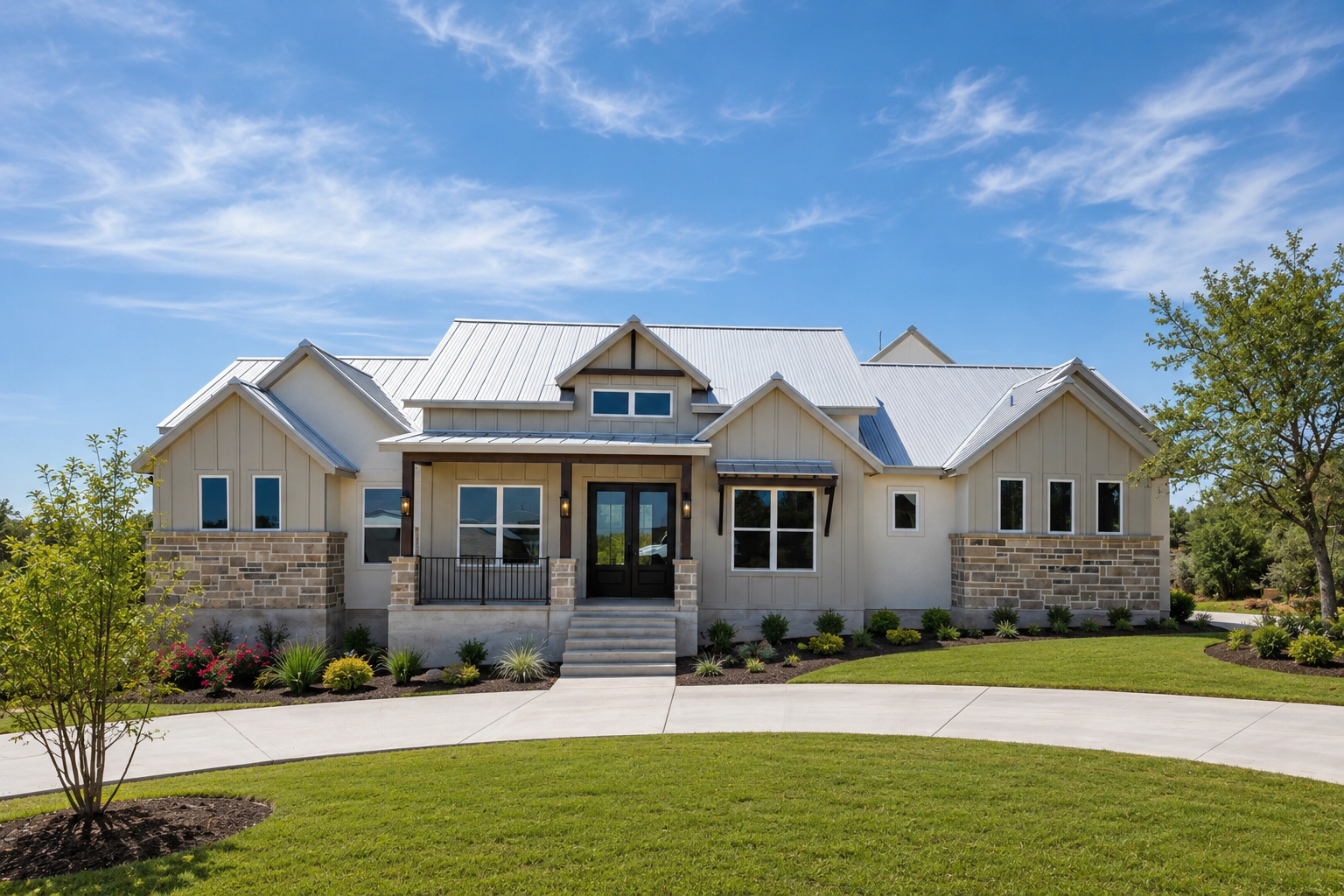 NB custom home front