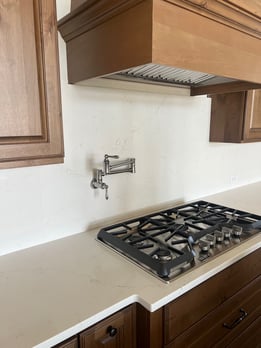 Installing pot filler