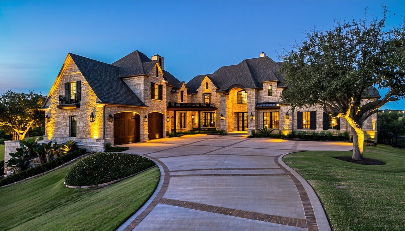 A stunning custom-built home nestled in the scenic
